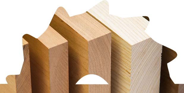 Produkty firmy Píla Pali - drevené dosky rôznych veľkostí